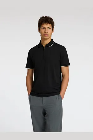 SELECTED Poloshirt SLHFAVE SPORT ZIP SS POLO NOOS