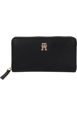 Tommy Hilfiger Portemonnee TH LOGOTAPE LRG ZA , dames portemonnee, portemonnee in rechthoekig formaat