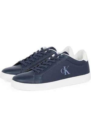 Calvin Klein Plateausneakers 3 CUPSOLE PU vrijetijdsschoen, lage schoen, veterschoen met gepolsterde schacht