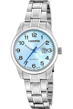 Calypso Kwartshorloge Basic Horloge, dameshorloge, stalen band, analoog, dag