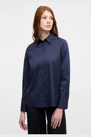 ETERNA Overhemdblouse Loose fit EASY IRON (gemakkelijk te strijken)