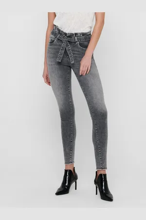 ONLY Skinny fit jeans ONLHUSH LIFE MID SK ANK PBAG BB REA0918