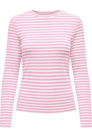 ONLY Shirt met lange mouwen ONLAIDA L/S STRIPED TOP JRS