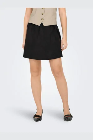 ONLY Minirok ONLRITA FAUX SUEDE SKATER SKIRT OTW ZL