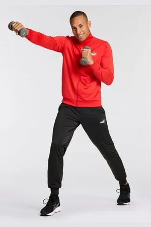 PUMA Trainingspak ESS POLY SUIT CL Sportoutfit in casual stijl (2-delig)