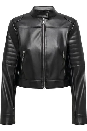 ONLY Imitatieleren jack ONLSARAMY FAUX LEATH MOTO JACKET CC OTW