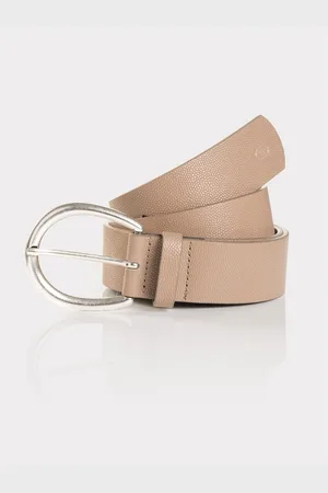 TOM TAILOR Leren riem met 3,0 cm breedte voor casual- en denimoutfits (1 stuk)