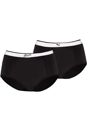 PUMA Hipster met contrasterende logoband (2-pack)