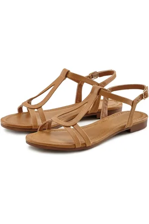vivance collection Sandalen Zomerschoen Sandalette, zomerschoen met verfijnde bandjes VEGAN