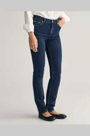 GANT Slim fit jeans SLIM SUPER STRETCH JEANS 5-pocket stijl, hoog elastisch