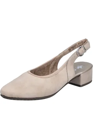 Rieker Slingback pumps avondschoen, zomerschoen, blokhak, met verstelbare band