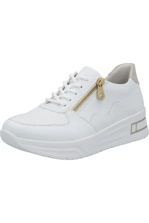 Rieker Plateausneakers , lage schoen, veterschoen, vrijetijdssneaker met ritssluiting