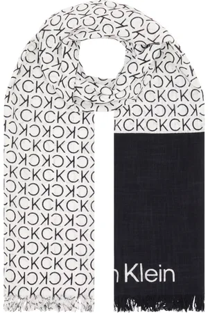 Calvin Klein Sjaal MONOGRAM COTTON GAUZE STOLE