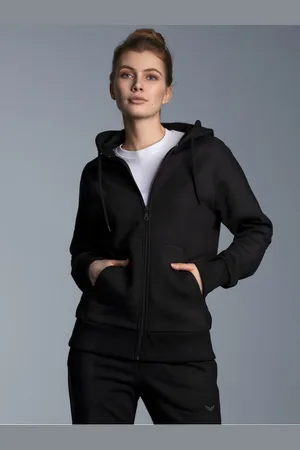 Trigema Sweatvest sweatvest met capuchon (1-delig)
