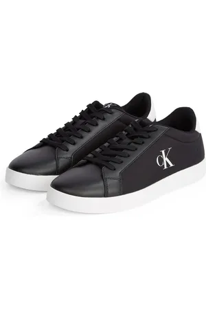 Calvin Klein Plateausneakers 3 CUPSOLE PU , vrijetijdsschoen, halfschoen, veterschoen met gepolsterde schacht
