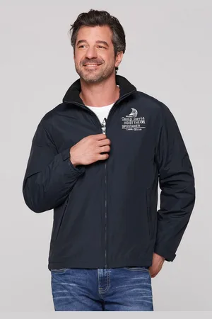 Camp David Windbreaker met logoborduursels