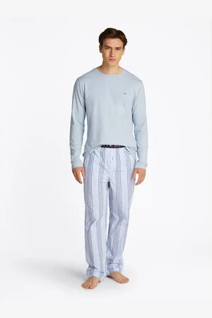 Tommy Hilfiger Pyjama LS PANT WOVEN SET PRINT (set, 2-delig, 2 stuks)