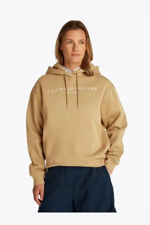 Tommy Hilfiger Hoodie MDRN REG CORP LOGO HOODIE met geborduurd logo-opschrift