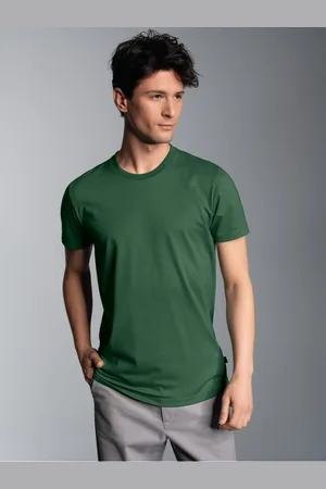 Trigema T-shirt Slim-fit T-shirt van DELUXE-katoen (1-delig)