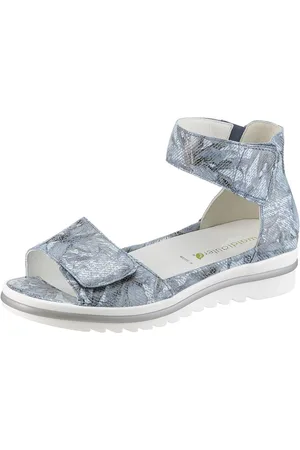 Waldläufer Plateausandalen HAKURA , sandaal, zomerschoen, comfort-schoen met klittenbandsluitingen, h-breedte