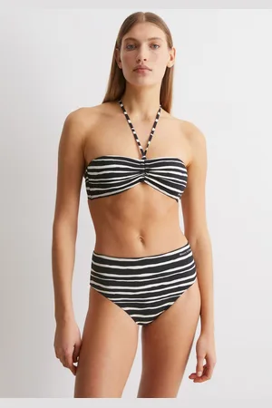 Marc O’ Polo Bikinibroekje Summer Blacks met hoge tailleontwerp