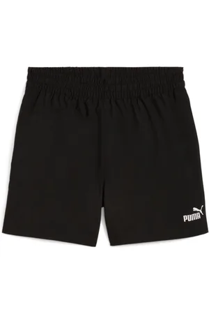 PUMA Short ESS TAPE WOVEN SHORTS 5" voor heren, tape-stripes aan het been