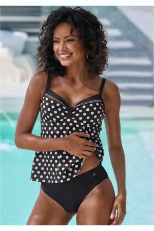 Lascana Beugeltankini met schattige stippen
