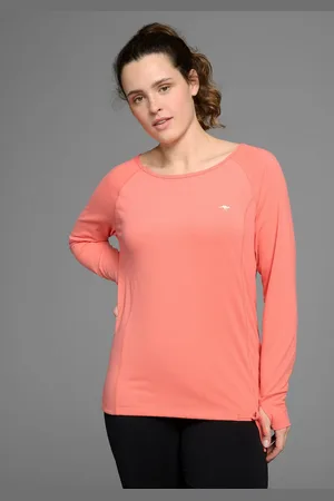 KangaROOS Shirt met lange mouwen Lange mouwen, voor kantoor en vrije tijd, van katoenmix