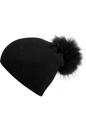 Capelli new york Beanie met metalen logo op de rand