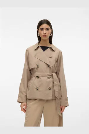 VERO MODA Kort jack VMZOA TRENCHCOAT NOOS