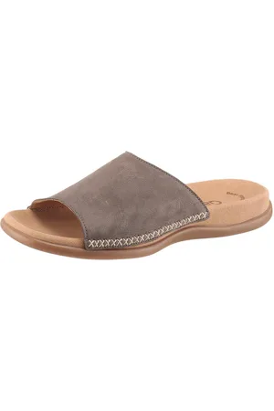 Gabor Slippers , sleehak, zomerschoen, pantoffels in een eenvoudige vorm