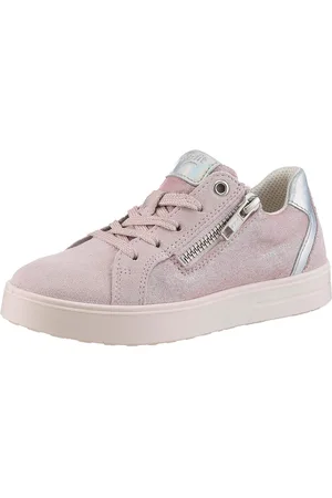 Superfit Sneakers STELLA WMS: middel Veterschoen met subtiele batikprint, maat sjabloon om te downloaden