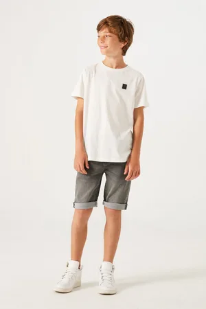 Garcia Jeansshort TAVIO met used-effecten
