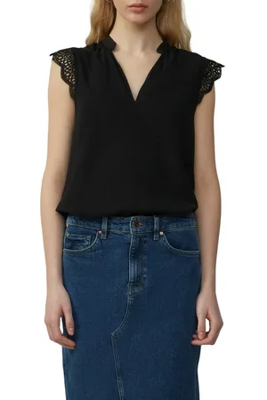 QS by s.Oliver Top met kanten detail