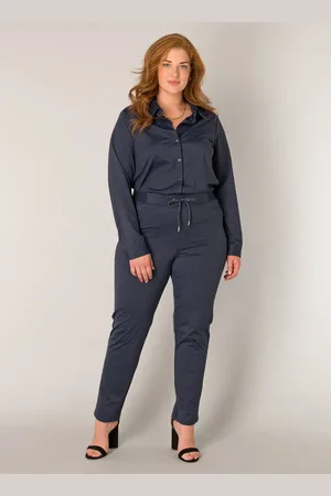 Base Level Stoffen broek Liana met stretch en koord, in jeggings-stijl