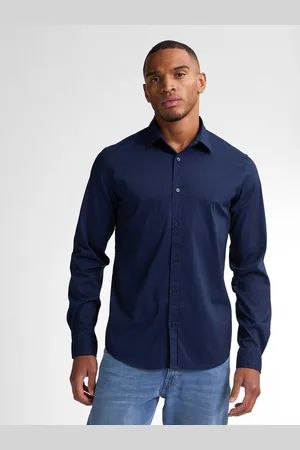 Petrol Industries Shirt met lange mouwen met button-downkraag