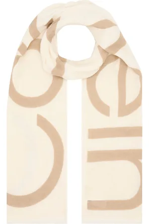 Calvin Klein Sjaal BOLD LOGO COTTON HEMP SCARF