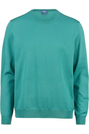 Olymp Trui met ronde hals brei casual moderne gebreide trui