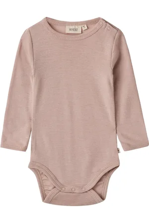 WHEAT Body met lange mouwen Wool Body L/S Lucca van zuivere merinoswol
