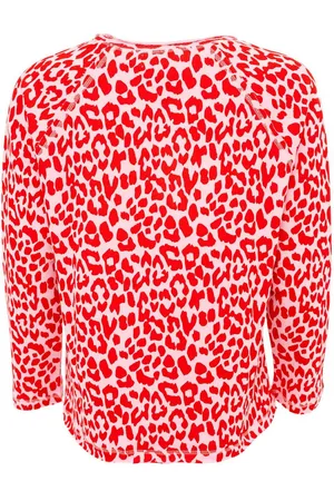 Zwillingsherz Sweater "Leo allover" met dierlijk printdesign