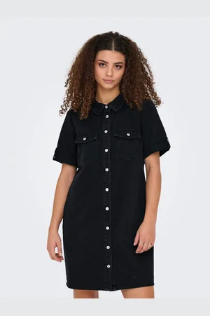 ONLY Jeans jurk ONLLISA S/S DNM DRESS GUA
