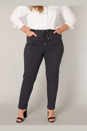 Base Level Stoffen broek Liana met stretch en koord, in jeggings-stijl