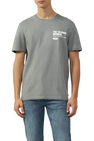 QS by s.Oliver T-shirt met grote print op de rug