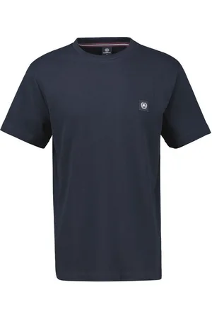 Lerros T-shirt heren T-shirt in wafel-piqué