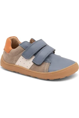 Bisgaard Klittenbandschoenen Barefoot ricco Breedte: normaal , blote voeten schoen, sneaker met leren voering, maat sjabloon te downloaden