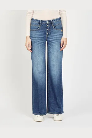 Gang Wijde jeans 94MEDINA WIDE met knoopsluiting