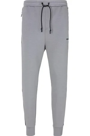 HUGO BOSS Joggingbroek Hadiko 1 met contraststrepen opzij