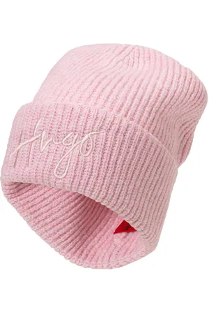 HUGO BOSS Beanie Socialy_Hat met geborduurd logo
