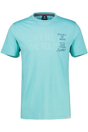 Lerros T-shirt met belettering