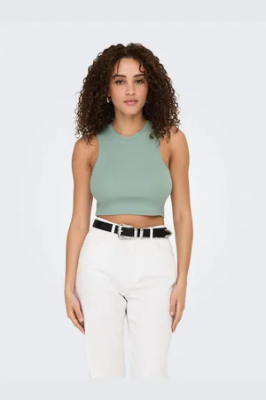 ONLY Tanktop ONLVILMA S/L CROPPED TANK TOP JRS NOOS